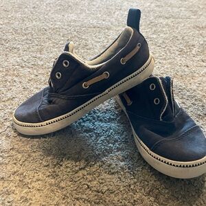 Toms Kids' Dark Blue Canvas Sneakers